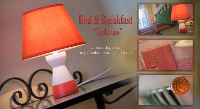 Standard- dobbelt værelse med altan med havudsigt B&B Via Spalti 52