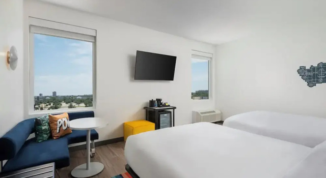 Четырёхместный номер Standard Aloft DFW Airport North