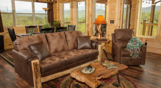 Copper Fox 3 Bedroom Cabin, Prenota Casa vacanze Hotel a Tennessee con piscina, Piscina