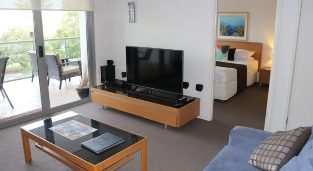 Апартаменты с 2 комнатами с балконом Scarborough Beach Resort Brisbane
