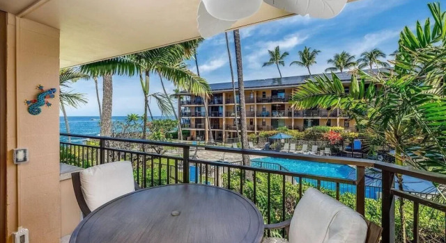 Номер Standard Kona Makai 1-204 Oceanview! AC! Remodeled! 2bd/2ba