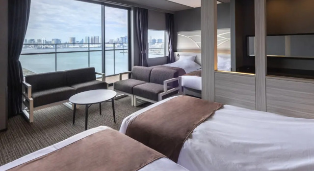 Четырёхместный номер La Vista Отель La Vista Tokyo Bay