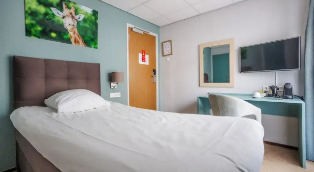Одноместный номер Standard с балконом Hotel t Paviljoen