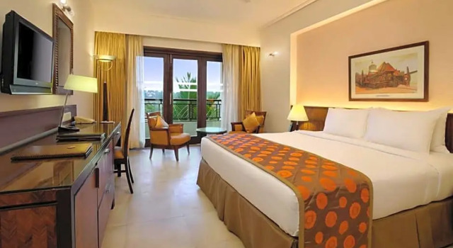Номер Standard с видом на залив DoubleTree by Hilton Hotel Goa - Arpora - Baga
