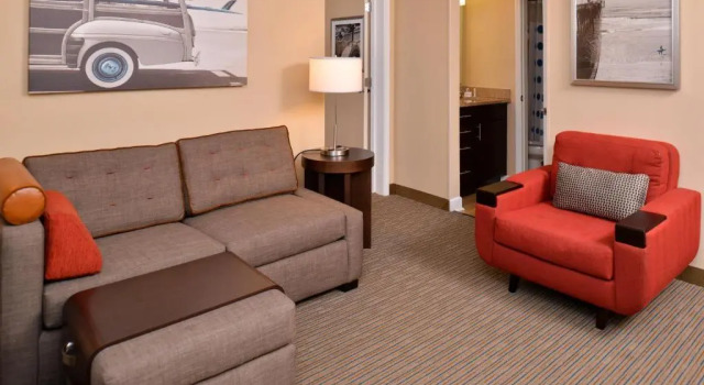 Двухместный люкс c 1 комнатой TownePlace Suites Wilmington Wrightsville Beach