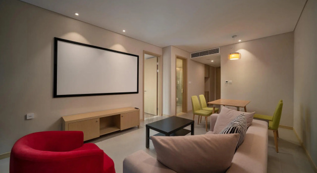 Двухместный люкс c 1 комнатой Holiday Inn Express Qingdao Innovation Park by IHG