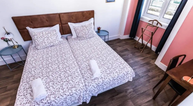 Двухместный номер Superior с балконом и с видом на город Home Lisbon Hostel
