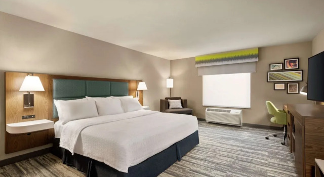 Одноместный люкс Hampton Inn & Suites Tacoma/Puyallup