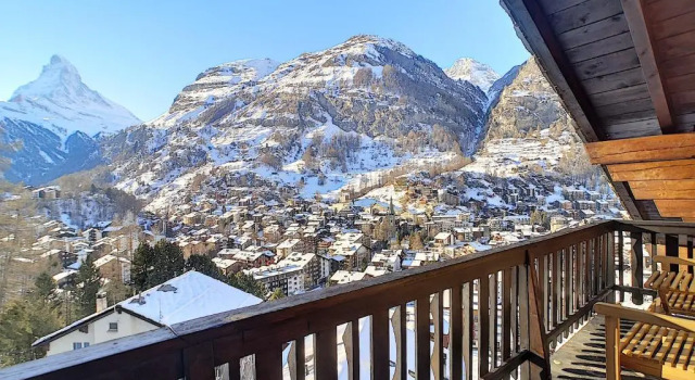 Апартаменты c 1 комнатой Apartment with beautiful views in Zermatt