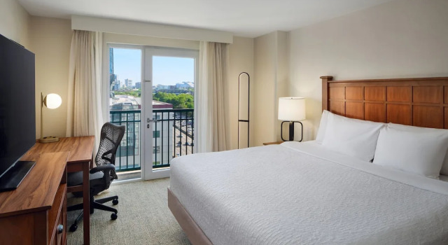 Люкс c 1 комнатой Homewood Suites Atlanta Midtown