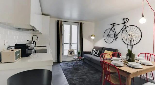 Апартаменты Charming House for 6 people - Louvre & Opera