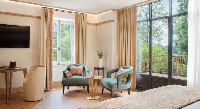 Номер Deluxe La Nauve, Hôtel & Jardin - Relais & Châteaux