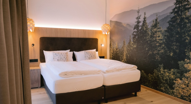 Трёхместный номер Deluxe с балконом Waldhotel am Notschreipass