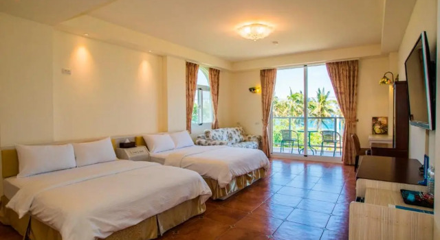 Четырёхместный номер Standard Aquamarine Cottage