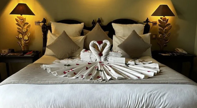 Двухместный номер Superior с балконом Le Phébus & Spa   Relais & Châteaux