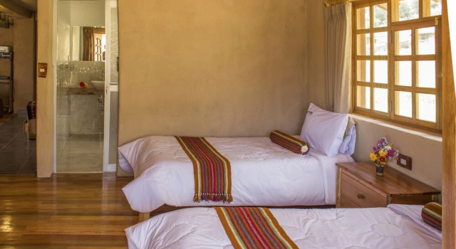 Двухместный номер Deluxe Цокольный этаж с балконом Inkasaire Boutique Lodge
