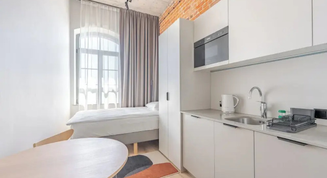 Одноместная студия Retro Compact Noli Gdansk Old Town