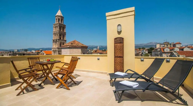 Студия с видом на море Terazza Grande in Diocletian Tower