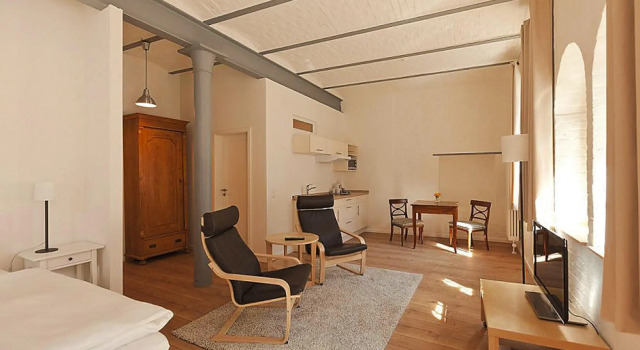 Appartements im Sudhaus in Schwerin, 예약 아파트 슈베린 