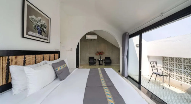 Двухместный номер Deluxe Nghé Garden Resort Hội An