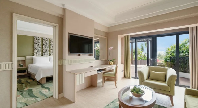 Двухместный люкс Deluxe с видом на море Shangri-La Rasa Sentosa, Singapore