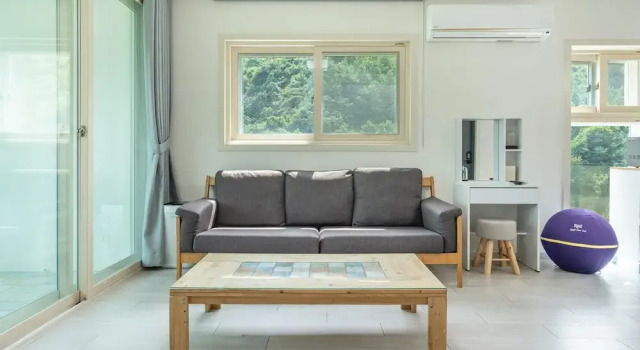 Номер Standard c 1 комнатой с балконом Gapyeong Nomadrium poolvilla Pension