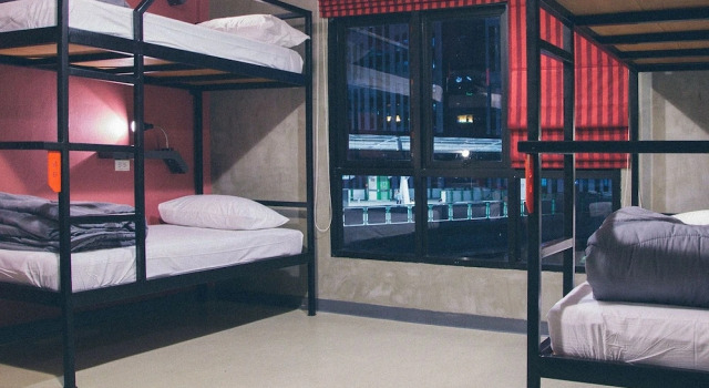 Кровать в общем номере A7 Hidden Hostel
