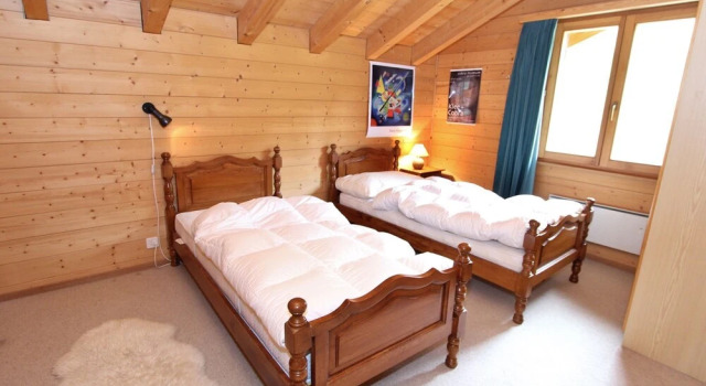Well Equipped Valais Chalet With Fireplace and Three Floors