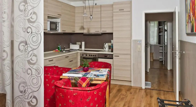 Апартаменты c 1 комнатой H&H Apartments im Herzen der Stadt teilweise mit Balkon ruhig zentral modern mit Küche