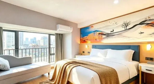 Люкс Business Fenglin International Apartment (Guangzhou Nansha Zhujiang Tianhougong Branch)