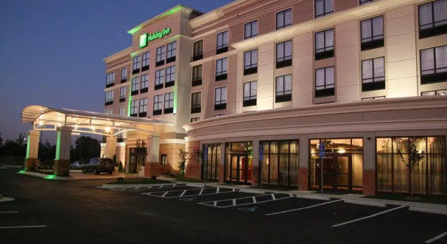 Кровать в общем номере Holiday Inn Columbus-Hilliard by IHG