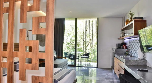 Двухместный люкс Luxury с видом на сад IIK Tulum Luxury Condo by Spot Rentals
