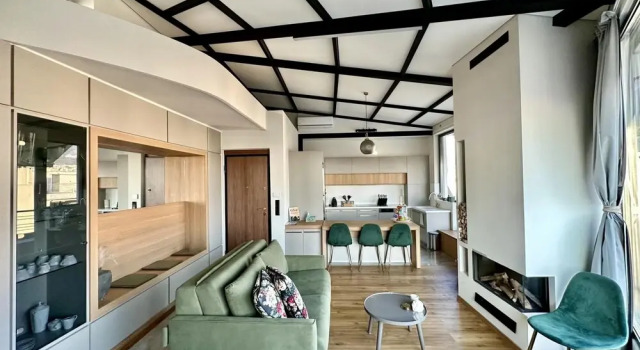 Апартаменты Sky Apartment in Dafni