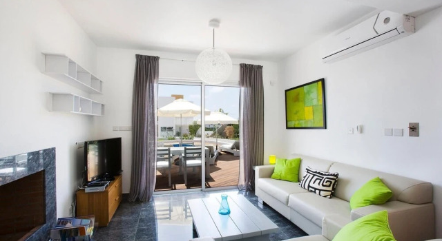 Paradise Cove Luxurious Beach Villas Indigo 1 Bedroom Villa, Book Villa Cottages in Paphos, near Faros Beach, Cottage