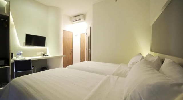 Deluxe Doppel Zimmer Ozone Hotel Pantai Indah Kapuk