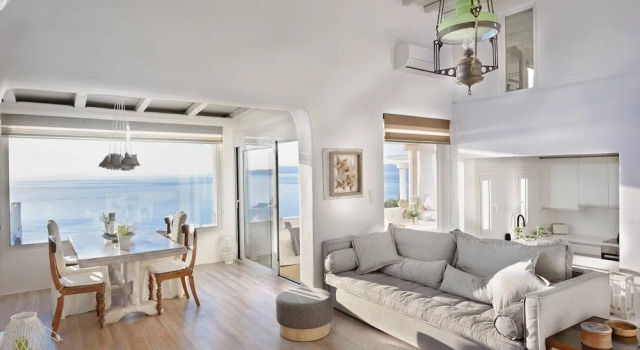 Amazing Sea View Villa Nymph By Calypso Sunset