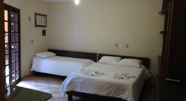 Четырёхместный номер Deluxe с балконом Pousada da Villa Itamambuca