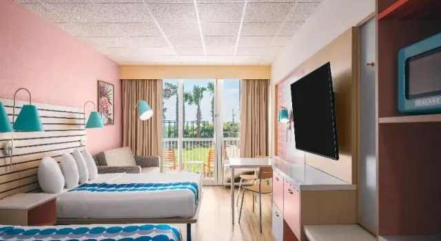 Двухместный номер Standard с частичным видом на океан Golden Sands Carolina Beach Oceanfront, Tapestry by Hilton
