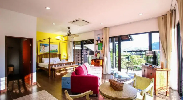 Люкс с панорамным видом Rain Tree Khao Yai Hotel