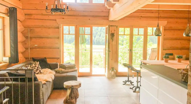 Коттедж Ferienhaus Chalet-Ettal