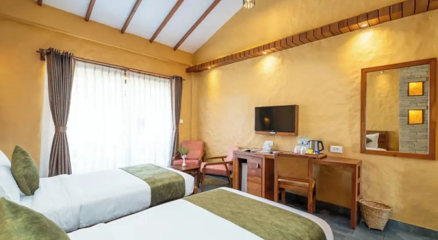Трёхместный номер Deluxe Bar Peepal Resort
