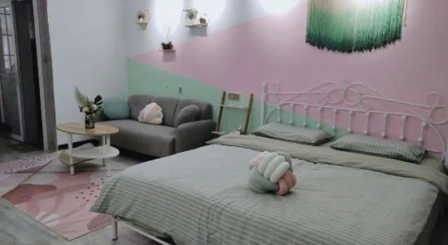 Двухместный люкс Hezhou Nuanxinwu Homestay