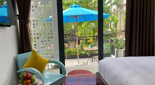 Номер Deluxe La An Homestay