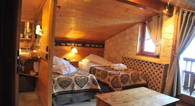 Двухместный номер Standard Hôtel Chalet Alpage