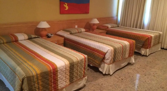 Трёхместный номер Standard с видом на море Tropical Barra Hotel