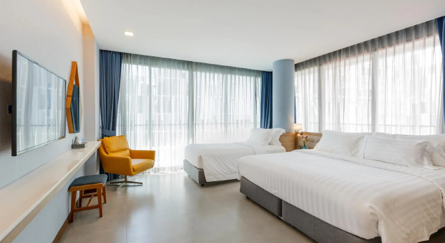 Трёхместный семейный номер Deluxe BlueSotel Krabi AoNang Beach