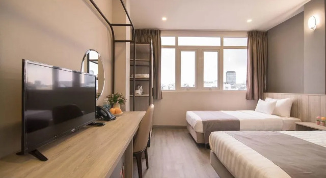 The Cozy Inn Hotel Ho Chi Minh, Забронировать Апарт-отель Недорогие отели Района 1, рядом с Дворец Независимости, недорого
