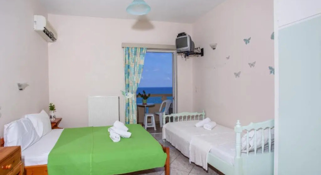 Студия с видом на море Eliza Apartments