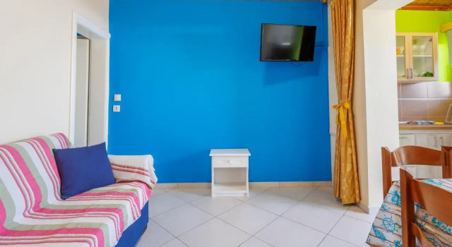 Ponte Rossa Apartments, Забронировать Апартаменты/квартира Отели Палеокастрица с парковкой, рядом с Пляж Агиос Спиридон, Парковка
