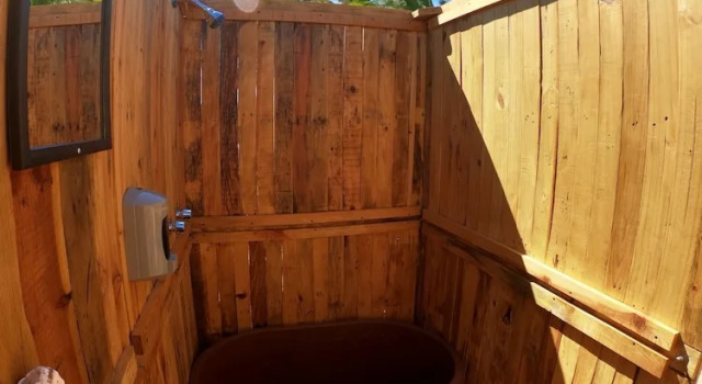 Тент с видом на океан ChiloChill Glamping Resort